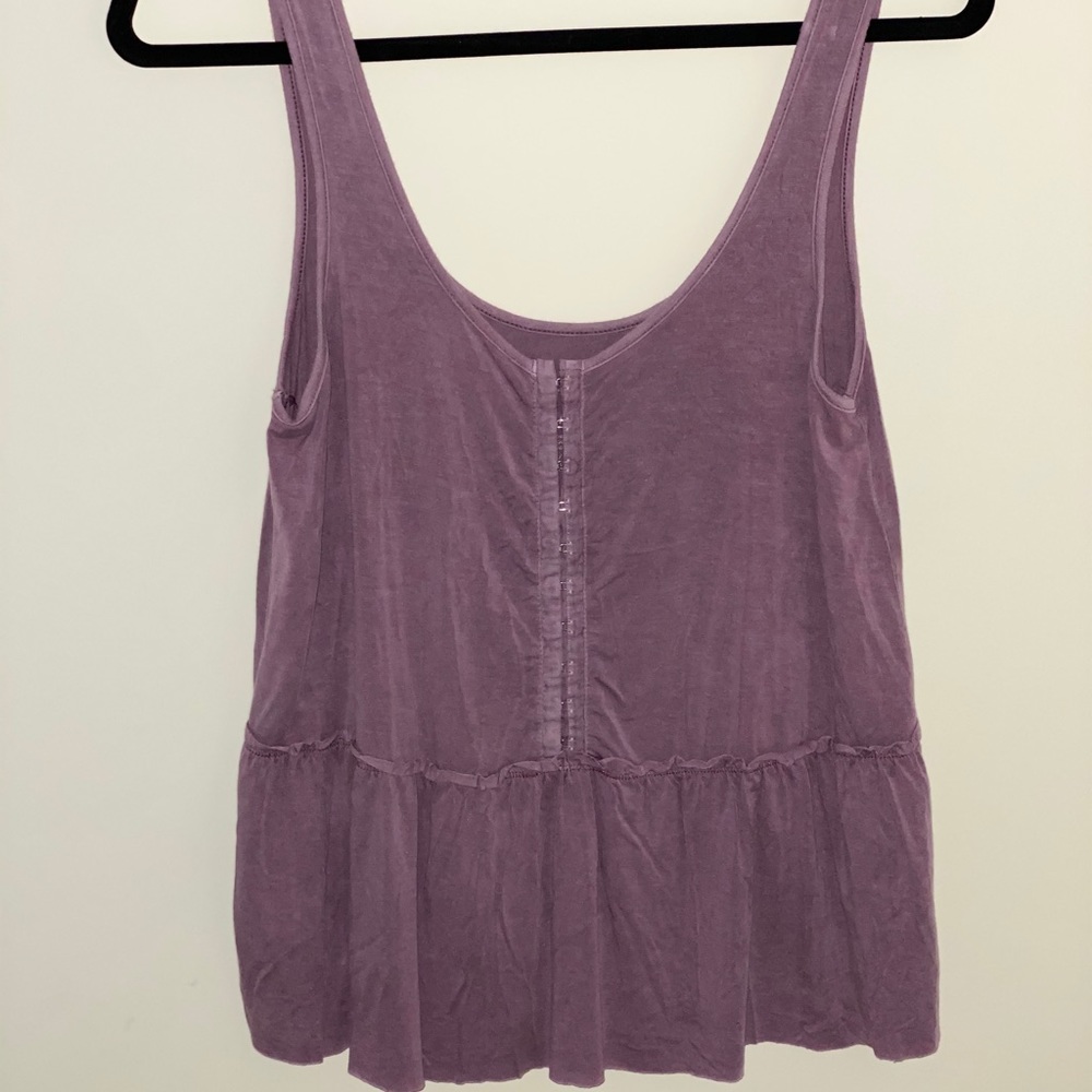 Purple tank top